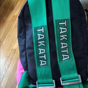Green and Black Durable Backpack Collection